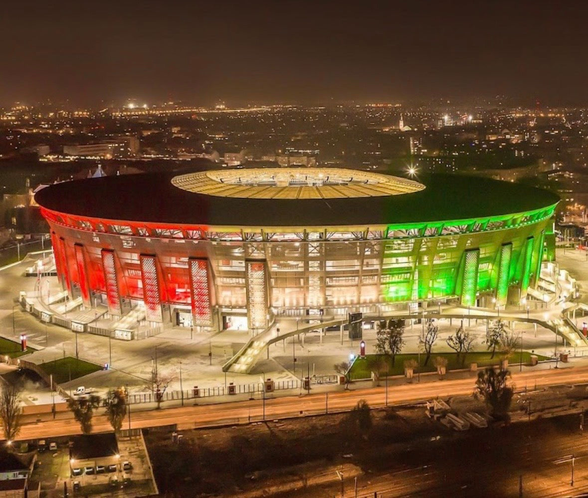 La magnifique Puskas Arena. Budapest accueille l’une des finales les plus attendues de ces dernières années.