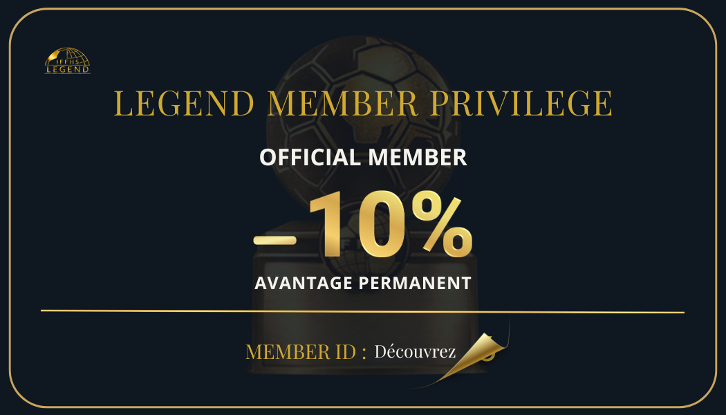 IFFHS LEGEND — Programme Membre Officiel 2026