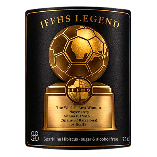 Aitana Bonmatí – Étiquette Sparkling Hibiscus Collector Edition 2026 IFFHS LEGEND