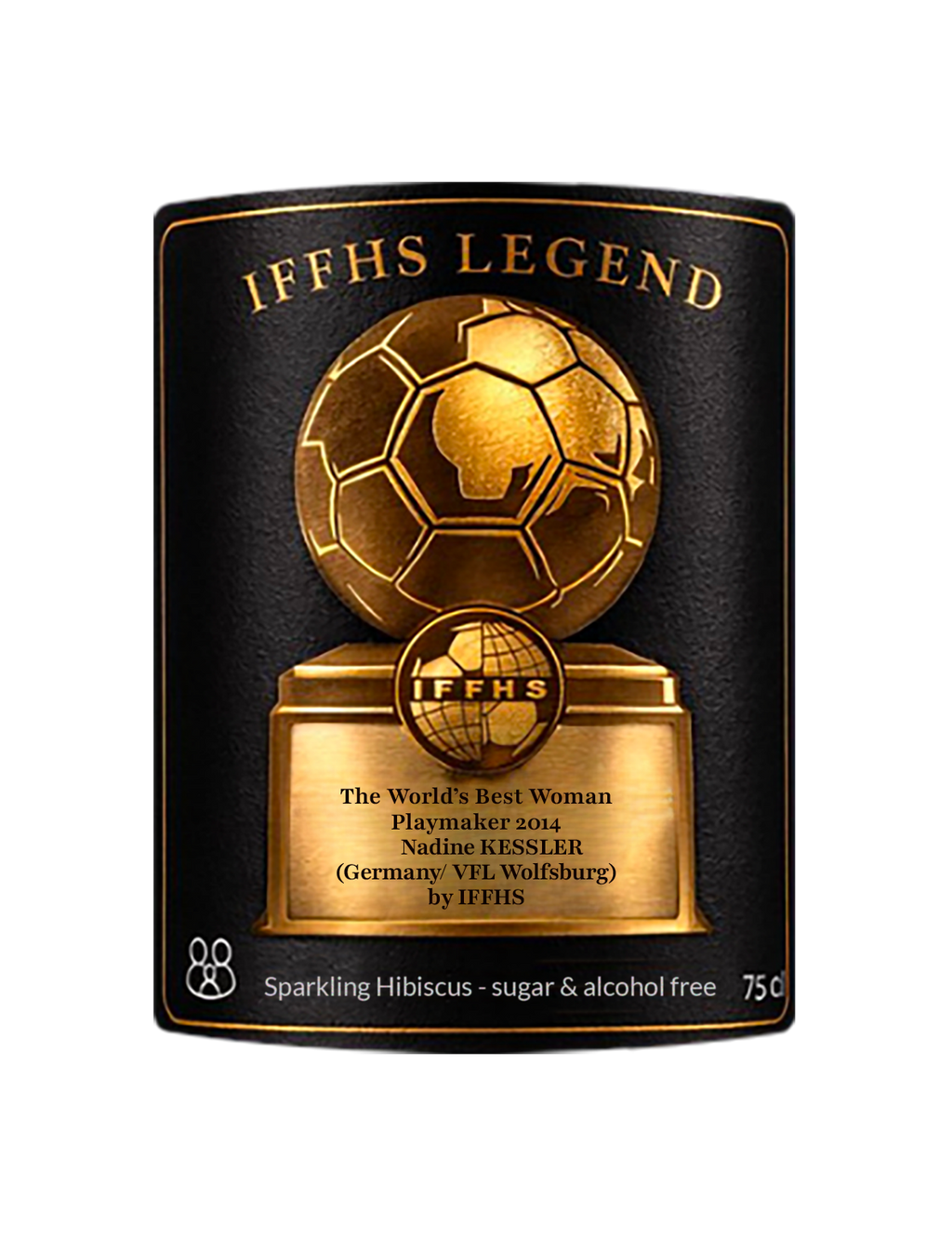 Nadine Kessler – Étiquette Sparkling Hibiscus Collector Edition 2026 IFFHS LEGEND