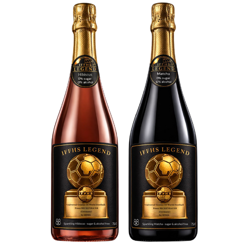 Franz Beckenbauer – Coffret DUO Collector 2026 IFFHS LEGEND | Sparkling Matcha & Hibiscus