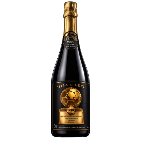 Franz Beckenbauer – Sparkling Matcha Collector Edition 2026 IFFHS LEGEND | Boisson pétillante premium