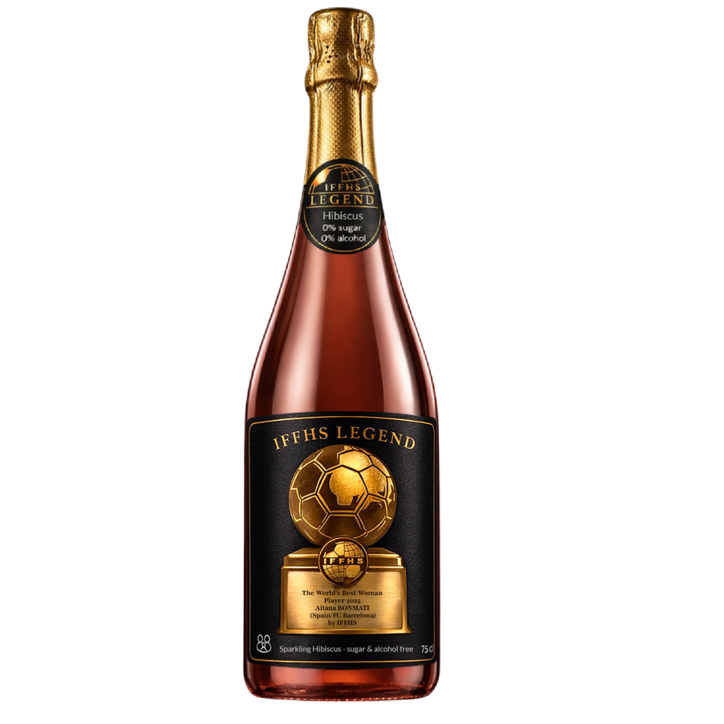 Aitana Bonmatí – Sparkling Hibiscus Collector Edition 2026 IFFHS LEGEND | Boisson pétillante premium