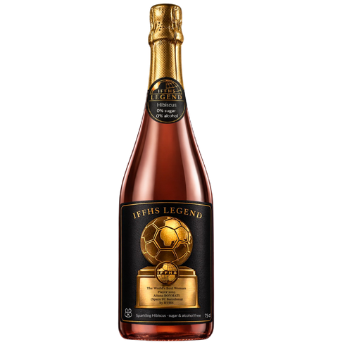 Aitana Bonmatí – Sparkling Hibiscus Collector Edition 2026 IFFHS LEGEND | Boisson pétillante premium