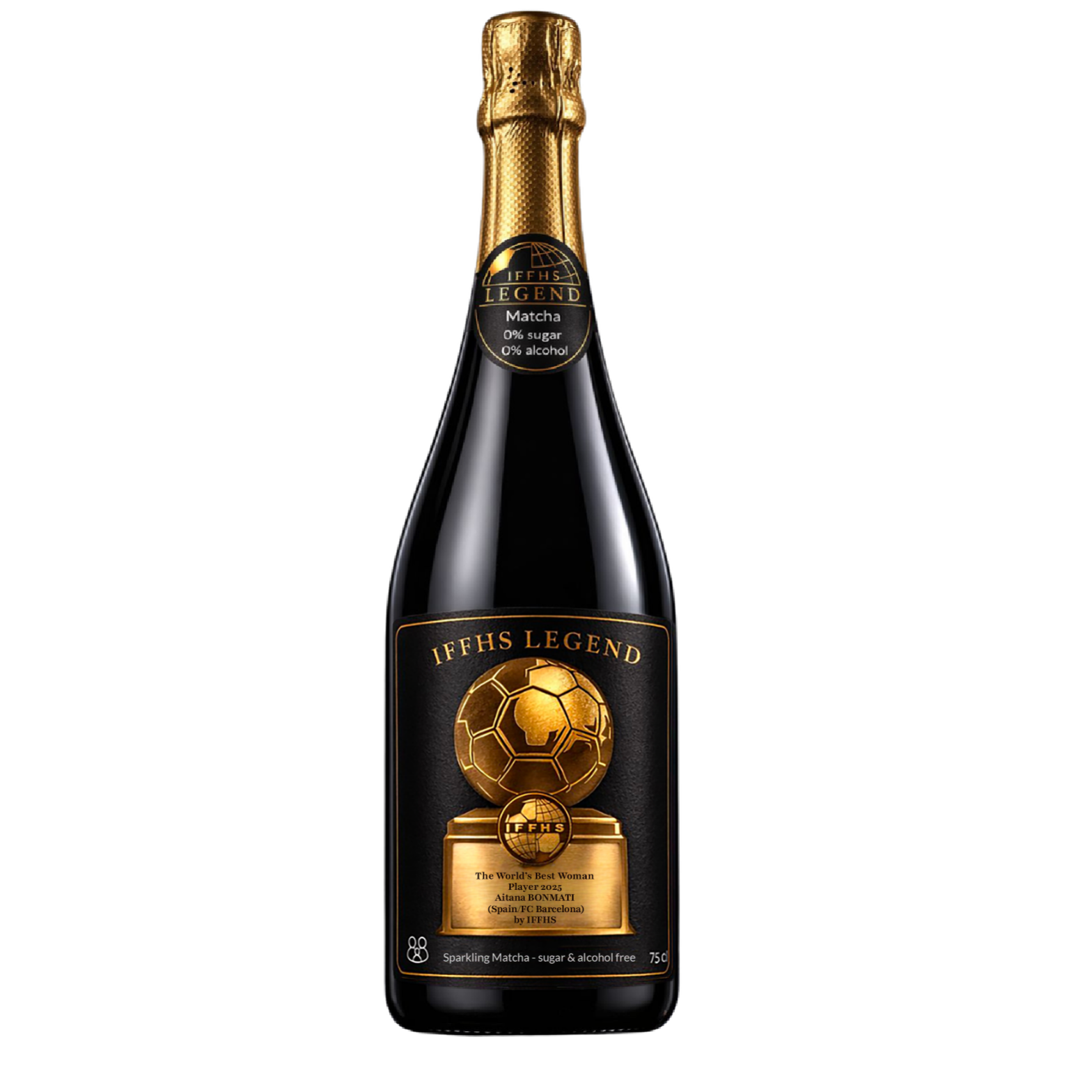 Aitana Bonmatí – Sparkling Matcha Collector Edition 2026 IFFHS LEGEND | Boisson pétillante premium