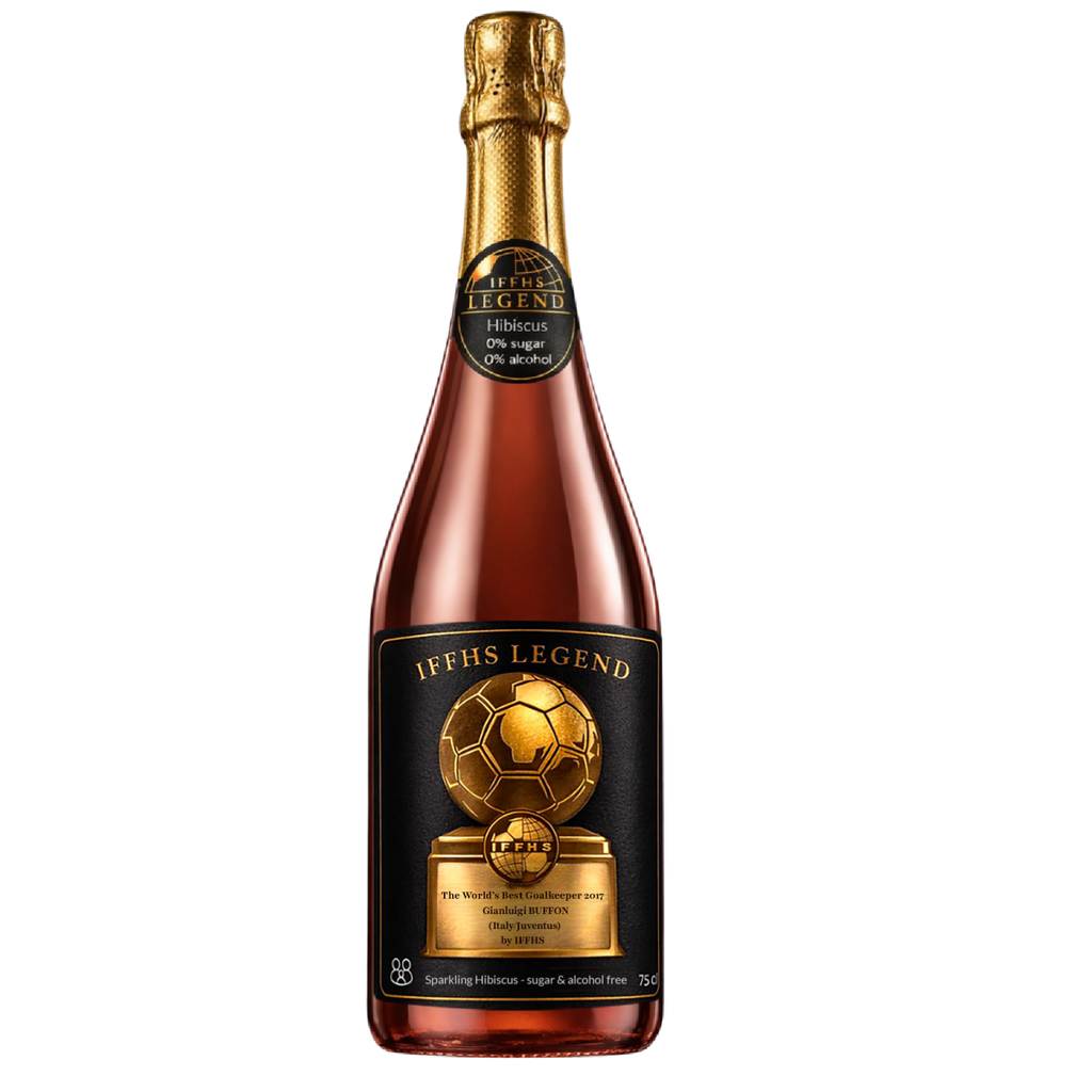 Gianluigi Buffon – Sparkling Hibiscus Collector Edition 2026 IFFHS LEGEND | Boisson pétillante premium