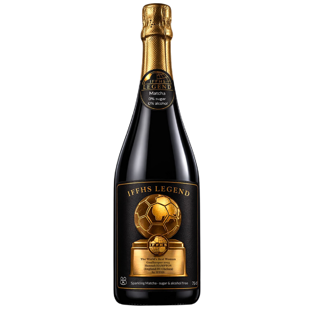 Hannah Hampton – Sparkling Matcha Collector Edition 2026 IFFHS LEGEND | Boisson pétillante premium