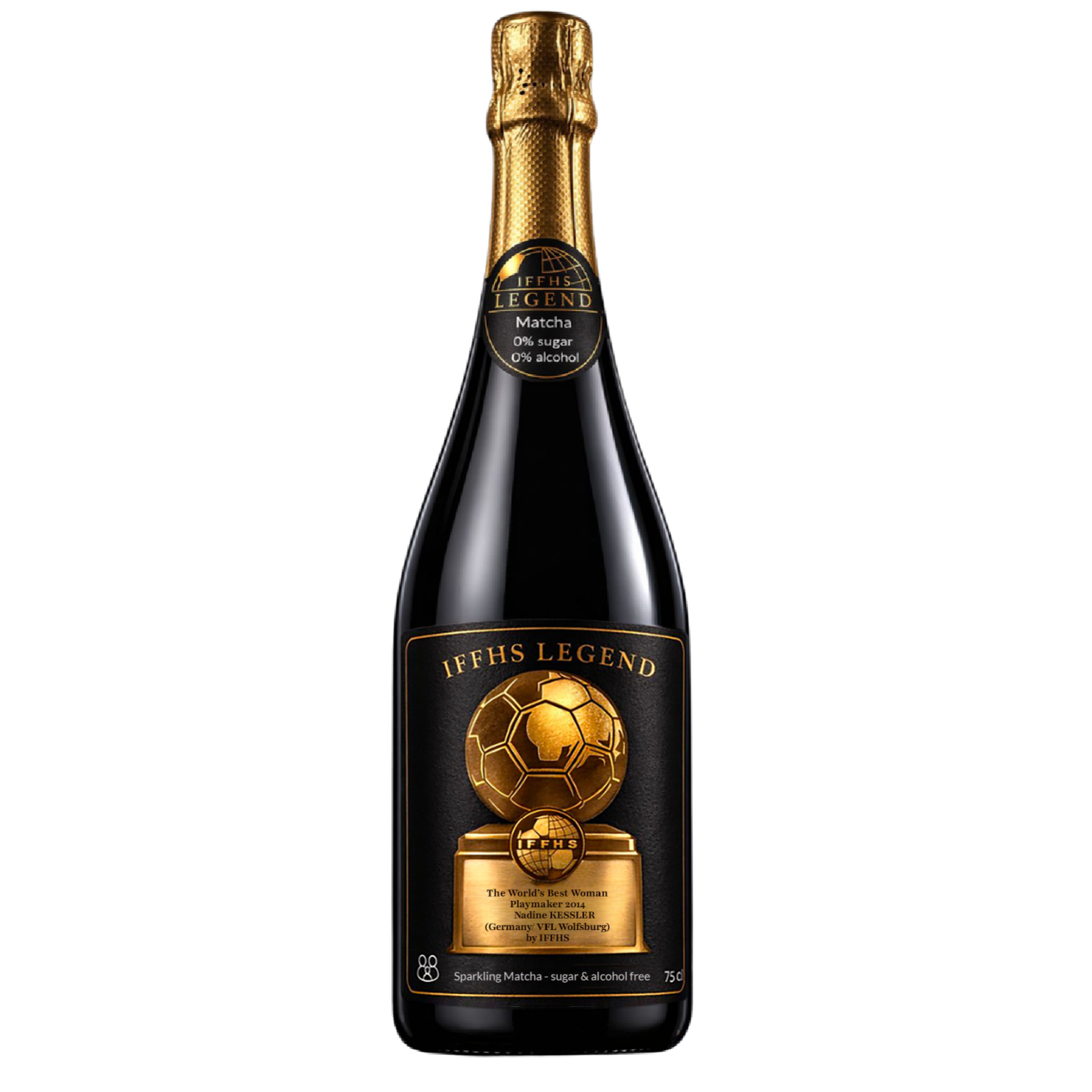 Nadine Kessler – Sparkling Matcha Collector Edition 2026 IFFHS LEGEND | Boisson pétillante premium