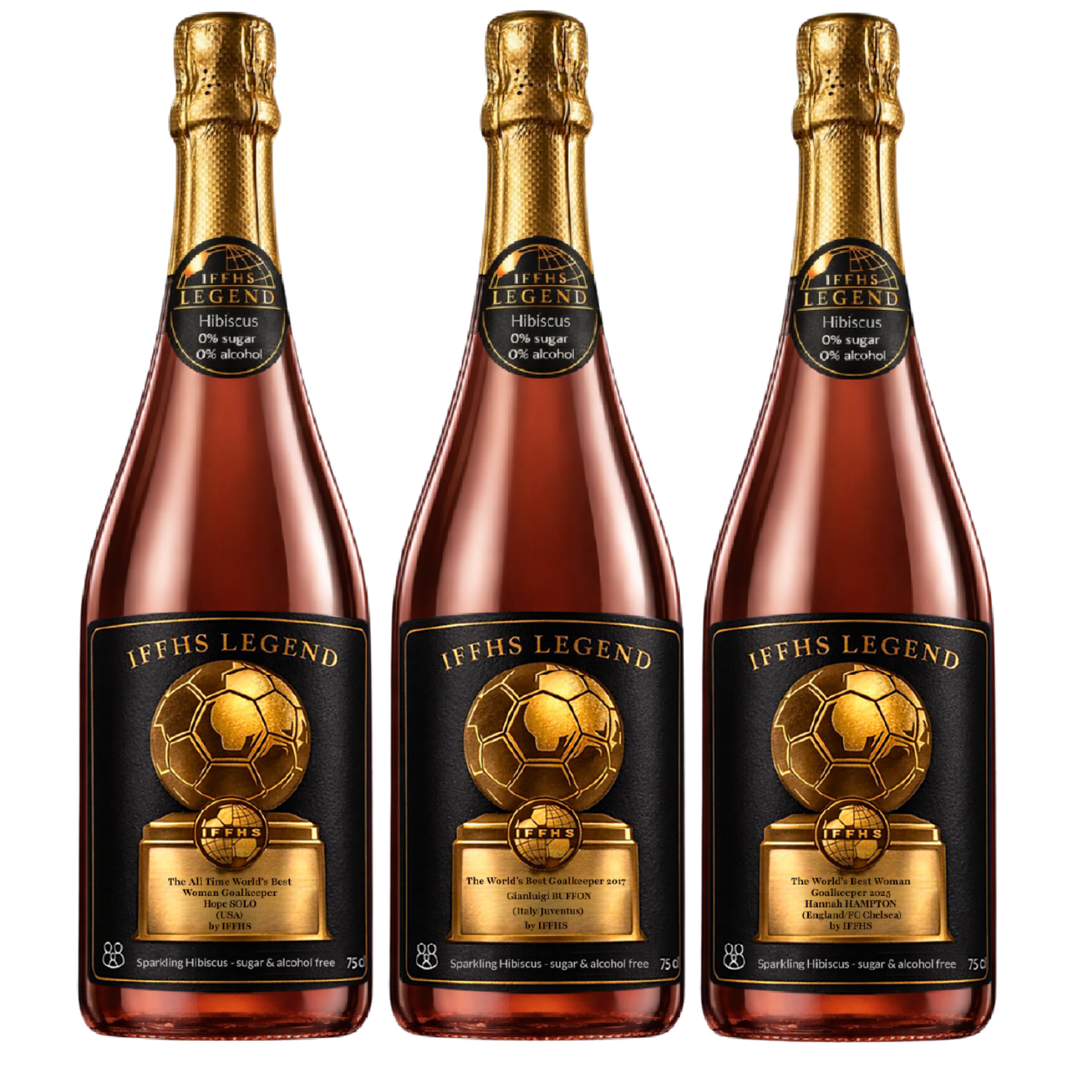 Les Gardiens d'Exception – Coffret TRIO Collector 2026 IFFHS LEGEND | Sparkling Hibiscus