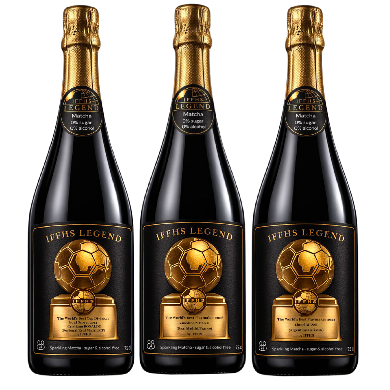 Les Grandes Légendes – Coffret TRIO Collector 2026 IFFHS LEGEND | Sparkling Matcha